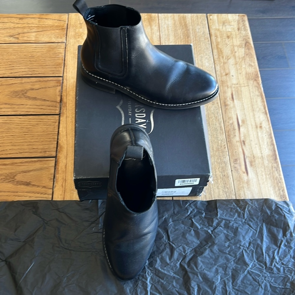 Thursday Boots - men’s The Duke - black size 12